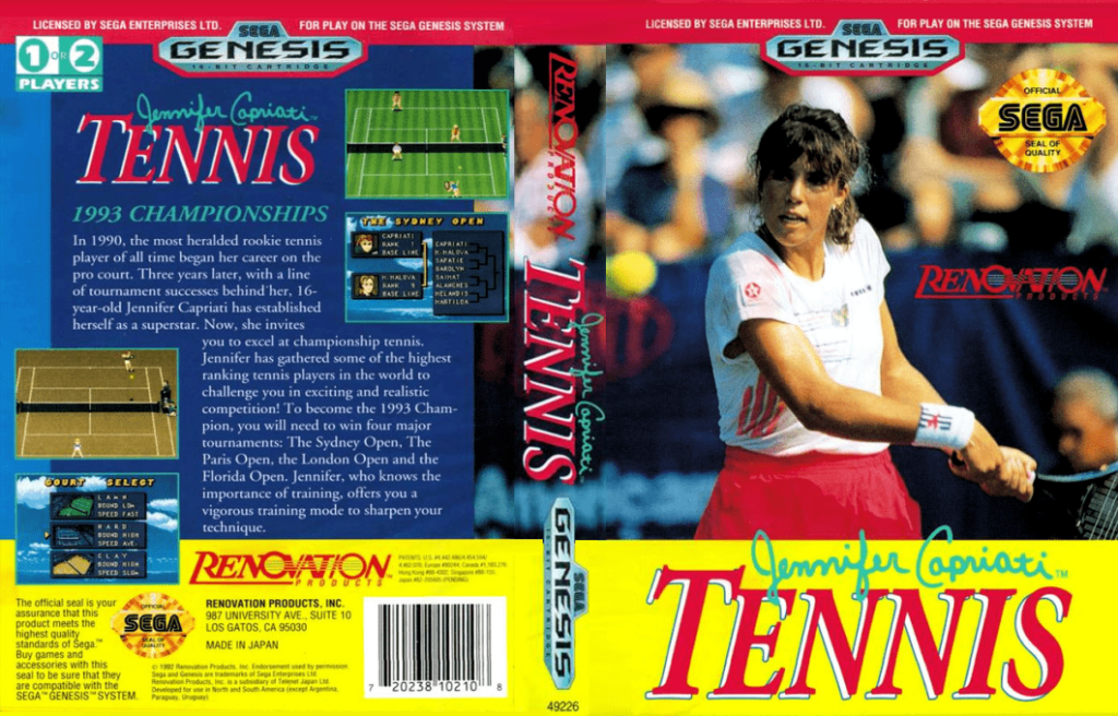 Jennifer Capriati Tennis